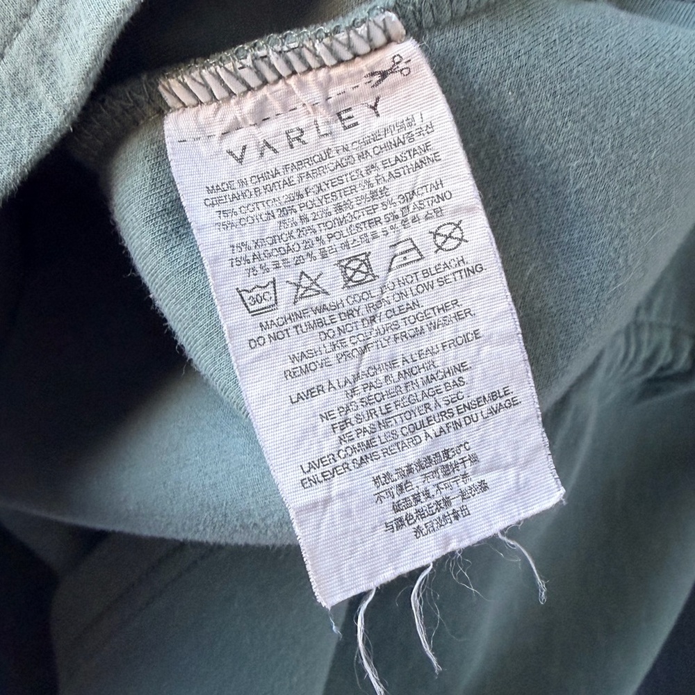 Varley Sage Green Pullover Medium - image 5